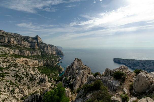 Photo du parc national des calanques